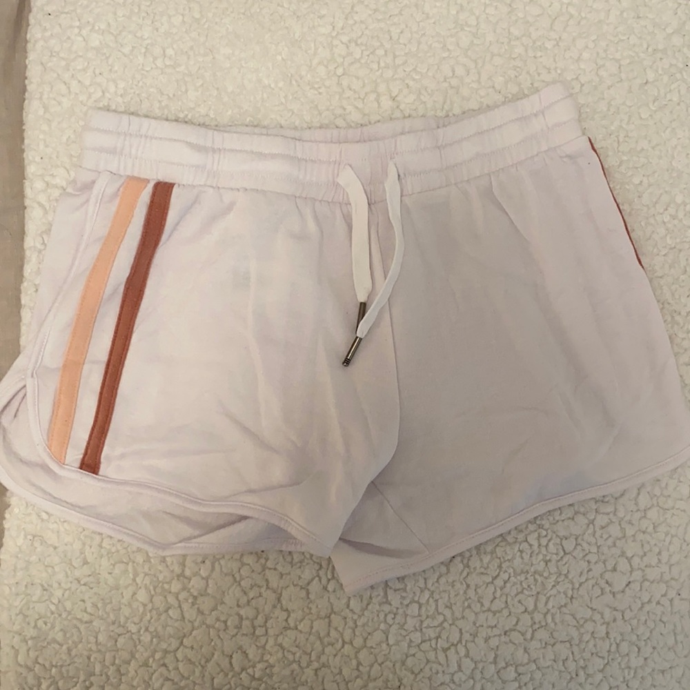 White Comfy Shorts